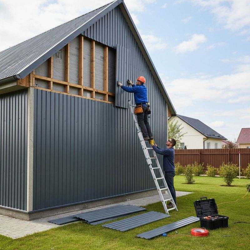 Metal Siding Installation